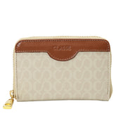 Carteira Canvas Feminina Pequena com Zíper