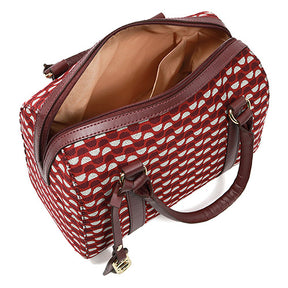 Kit: 02 Bolsas Tote Mileide Bordo-Bordo