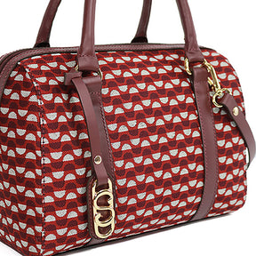 Kit: 02 Bolsas Tote Mileide Bordo-Bordo