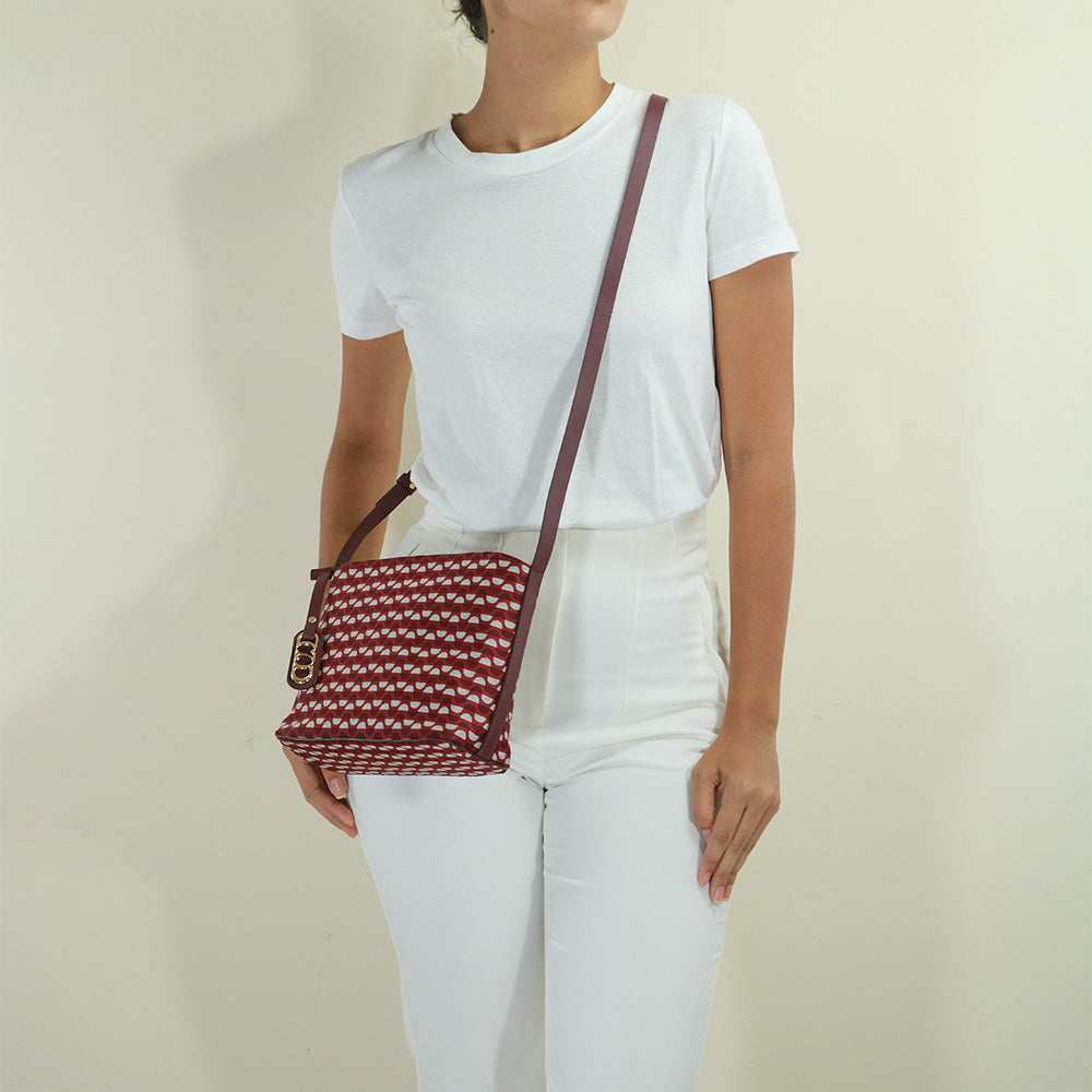 Bolsa Crossbody Mileide - Marinho/Onix