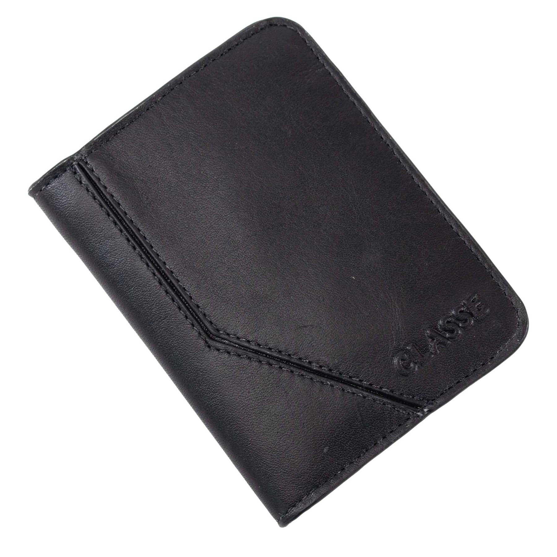 Carteira de Couro Masculina com RFID e assinatura em Alto Relevo