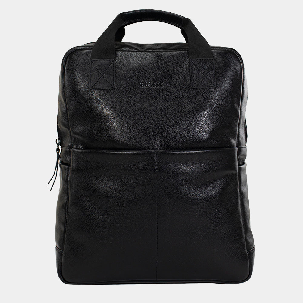 Mochila de Couro Masculina - Adventure 3 em 1 - Preto