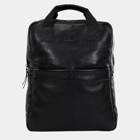 Mochila de Couro Masculina - Adventure 3 em 1 - Preto