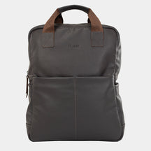 Mochila de Couro Masculina - Adventure 3 em 1 - Café