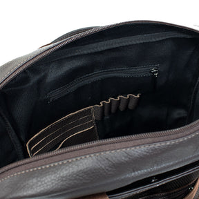 Mochila de Couro Masculina - Adventure 3 em 1 - Café