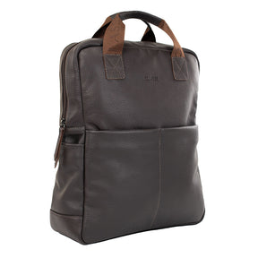 Mochila de Couro Masculina - Adventure 3 em 1 - Café
