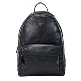 Mochila de Couro Masculina Prisma - Preto Soft