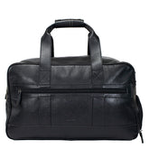Bolsa de Couro Grande Masculina Adventure - Preto