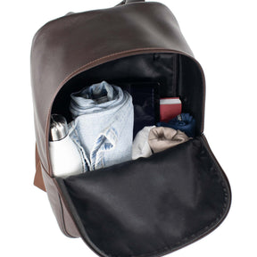 Mochila Grande de Couro Masculina - Adventure