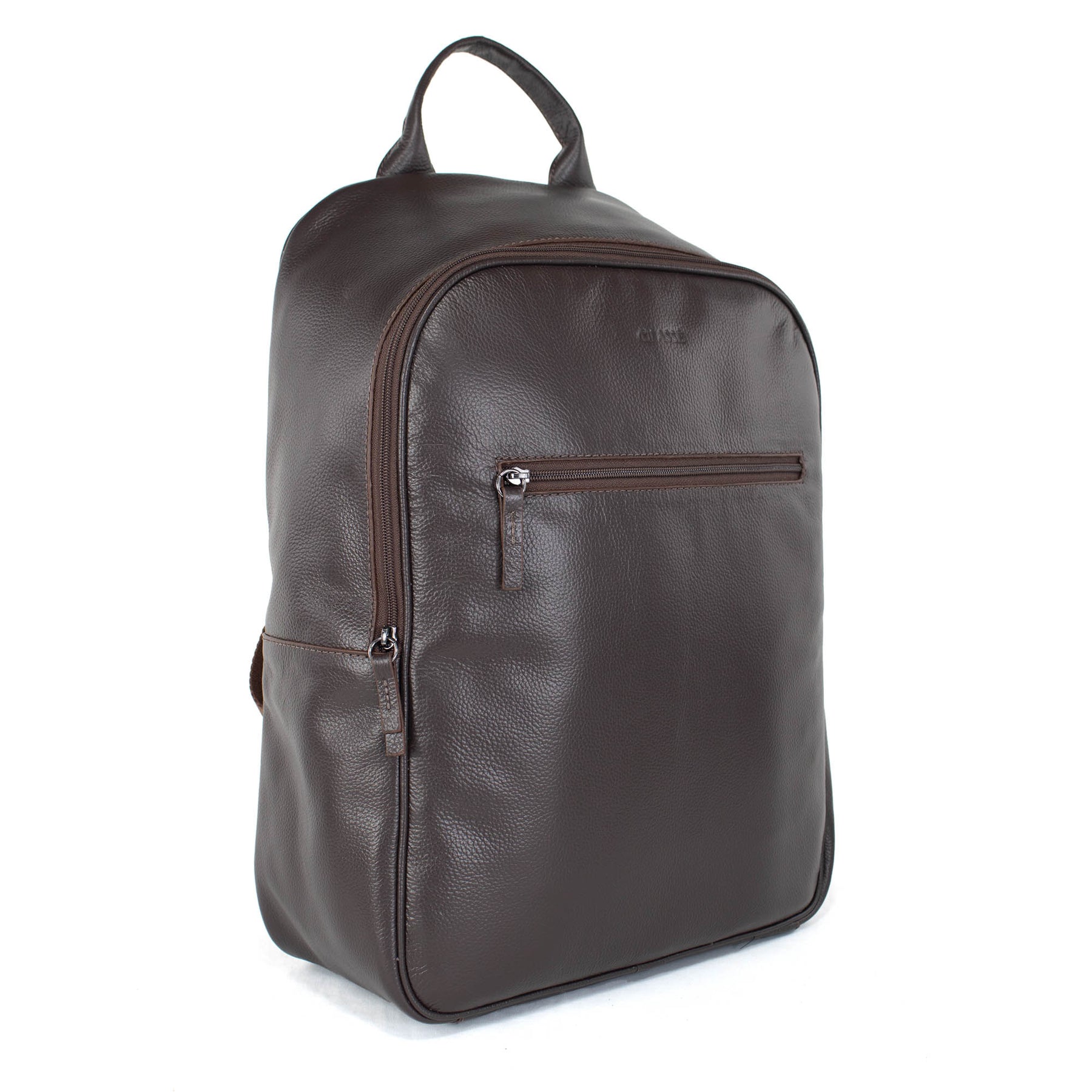 Mochila Grande de Couro Masculina - Adventure