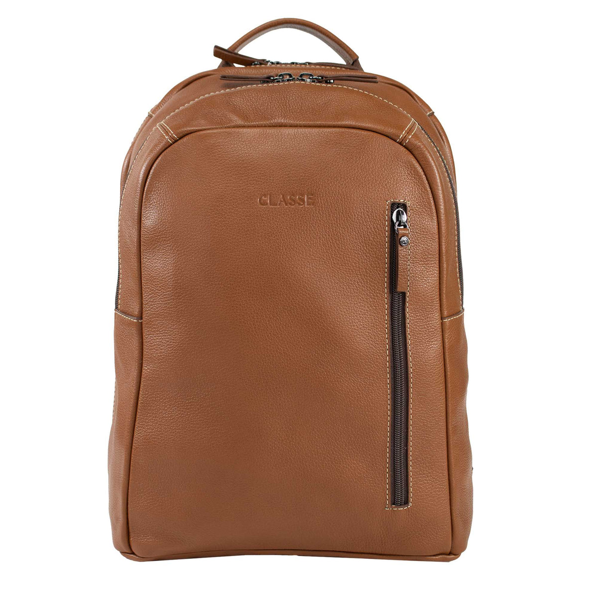 Mochila de Couro Masculina Grande Náutica - Selaria