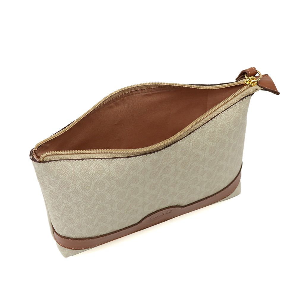 Nécessaire Feminina Canvas Creme