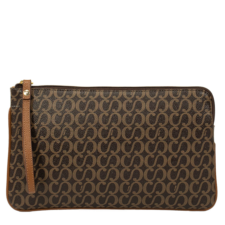 Necessaire Canvas Feminina - Marrom/Nocciola