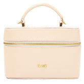 Bolsa de Couro Crossbody Amy - Creme