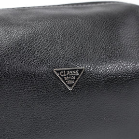 Necessaire Masculina de Couro Prisma - Preto Soft