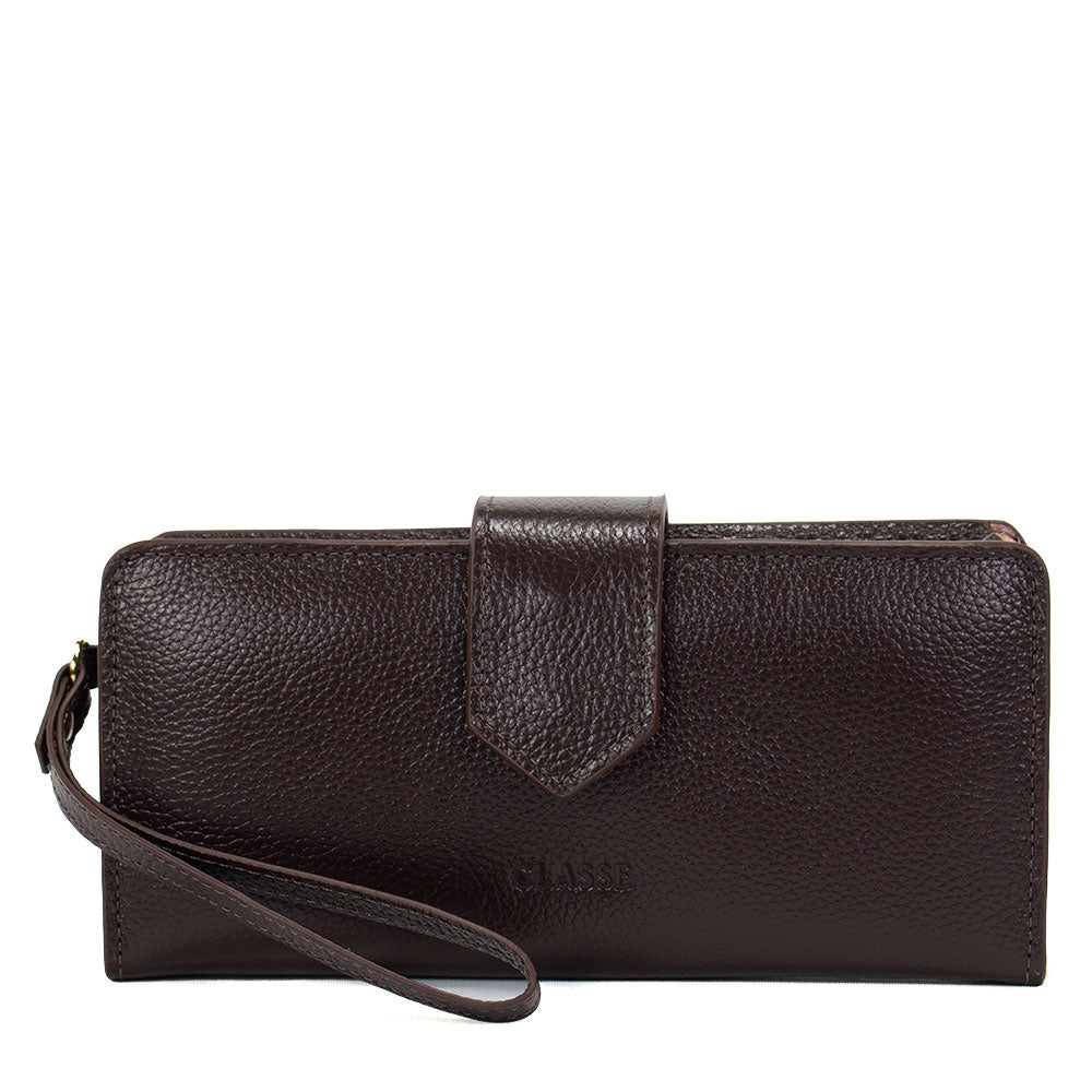 Porta Celular Feminino em Couro