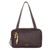 Bolsa Camera Bag de Couro Tramado - Bond