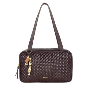 Bolsa Camera Bag de Couro Tramado - Bond