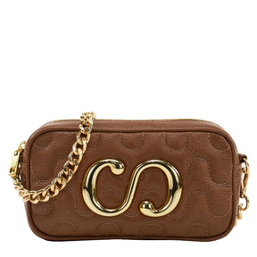 Bolsa Câmera Bag de Couro Matelassê - Maria