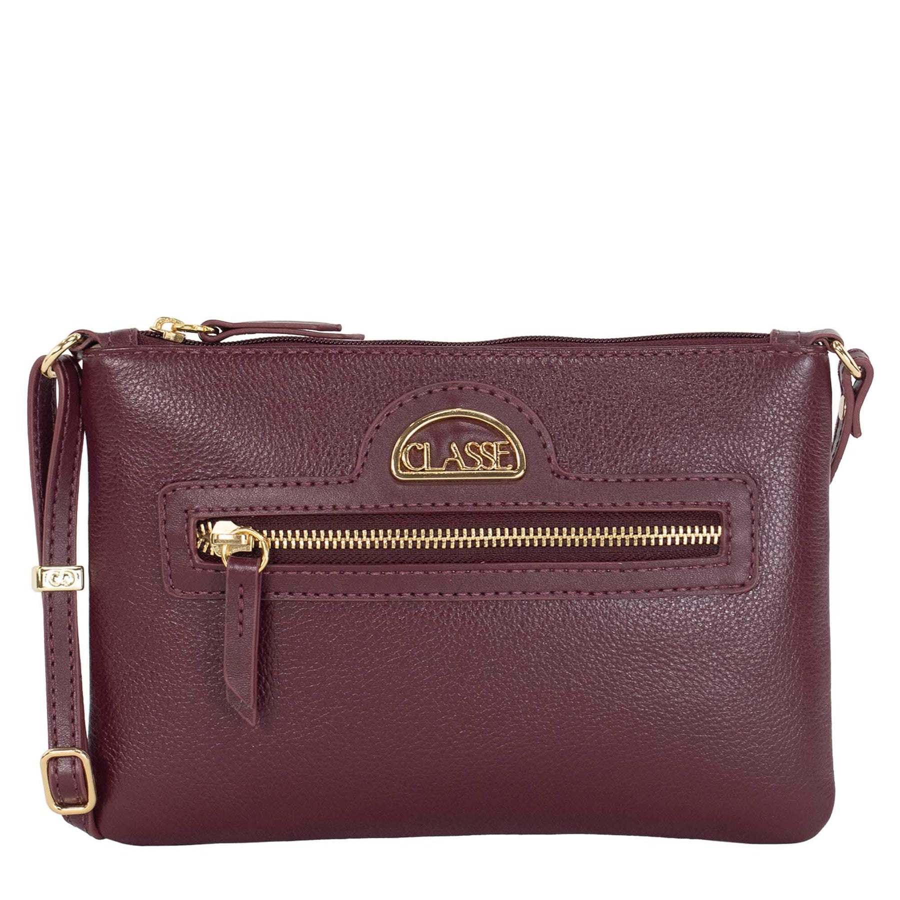 Bolsa Crossbody de Couro - Mini Brune