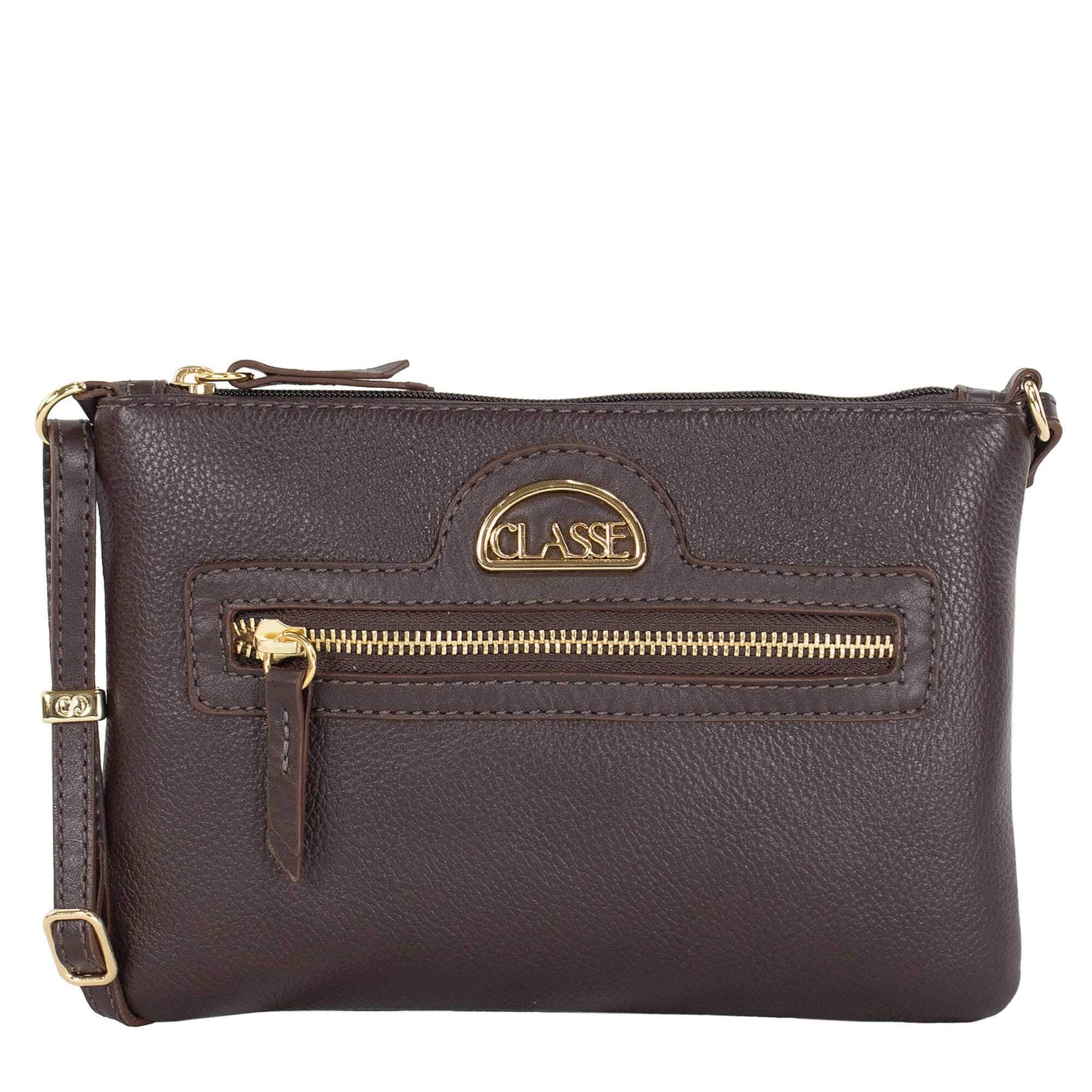 Bolsa Crossbody de Couro - Mini Brune