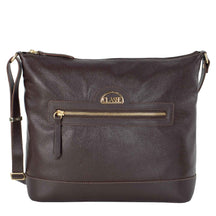 Bolsa Crossbody de Couro - Bruné
