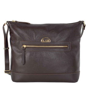 Bolsa Crossbody de Couro - Bruné