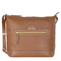 Bolsa Crossbody de Couro - Bruné