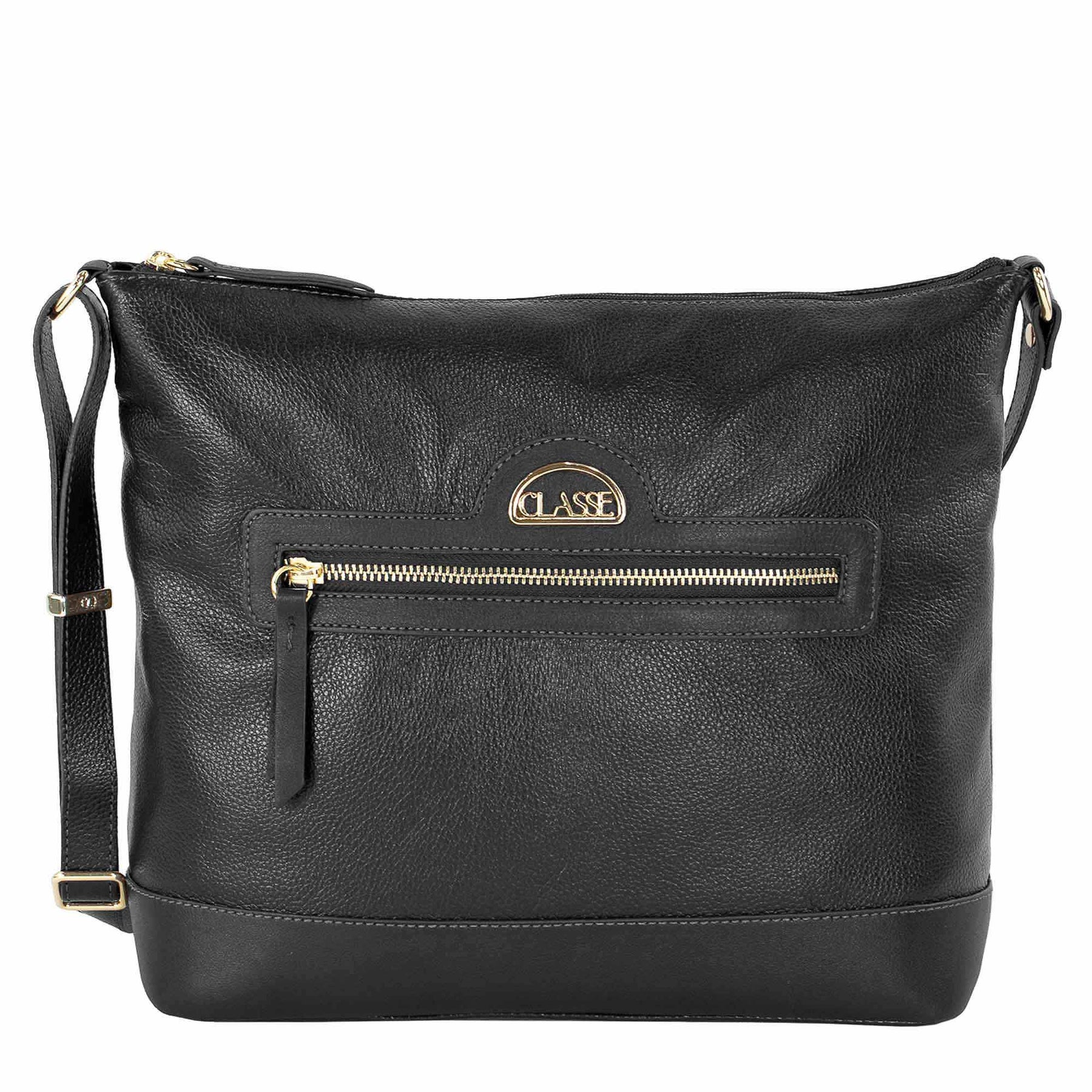 Bolsa Crossbody de Couro - Bruné
