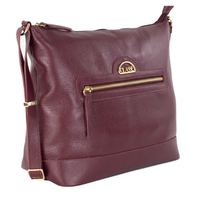 Bolsa Crossbody de Couro - Bruné