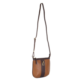 Bolsa Crossbody de Couro Floater - Allana
