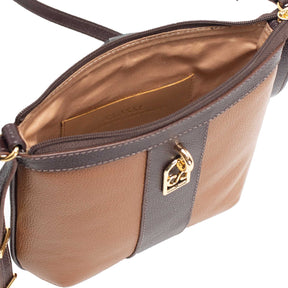 Bolsa Crossbody de Couro Floater - Allana