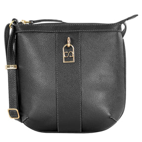 Bolsa Crossbody de Couro Floater - Allana