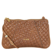 Bolsa Crossbody de Couro Tramado - Milli