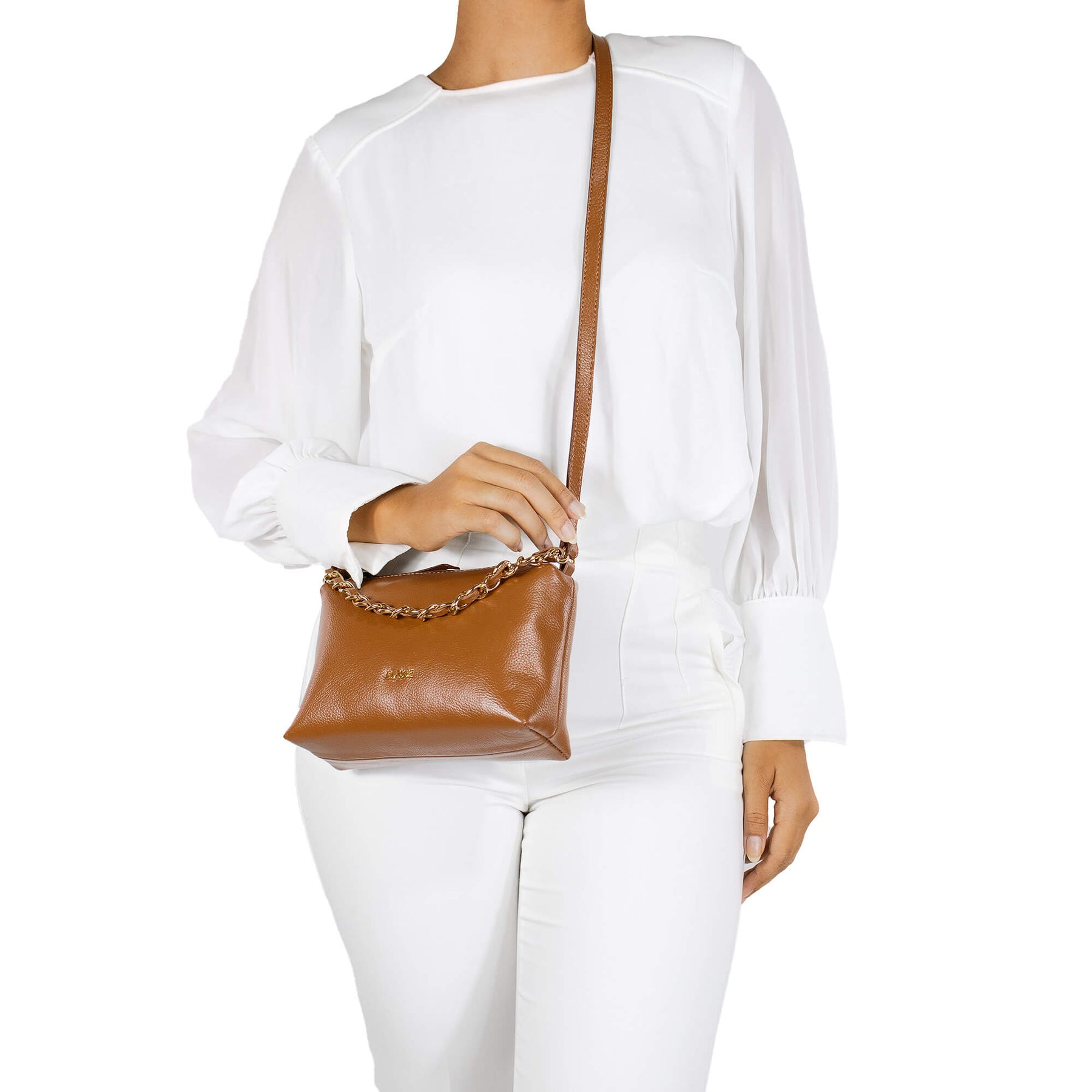 Bolsa Crossbody de Couro - Mini Sam