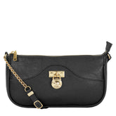 Bolsa Crossbody de Couro Verena - Preto