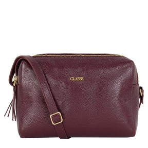 Bolsa Crossbody de Couro Jade