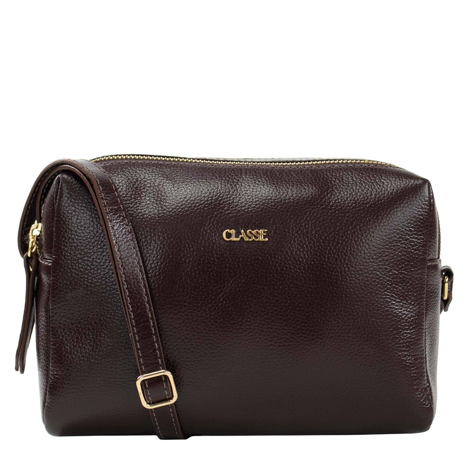 Bolsa Crossbody de Couro Jade