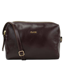 Bolsa Crossbody de Couro Jade