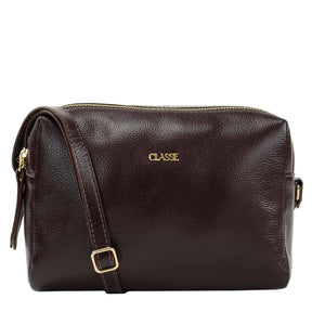 Bolsa Crossbody de Couro Jade