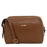 Bolsa Crossbody de Couro Jade