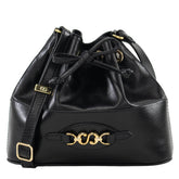 Bolsa de Couro Bucket Isis - Preto