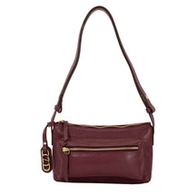 Bolsa de Couro Crossbody Malu - Ruby