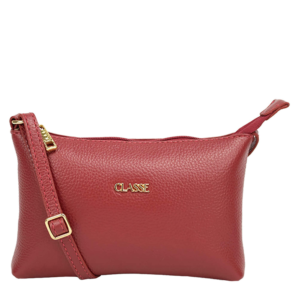 Bolsa de Couro Crossbody Mini Lili - Laca