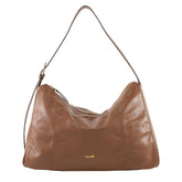 Bolsa de Couro Hobo Jade - Nocciola Soft