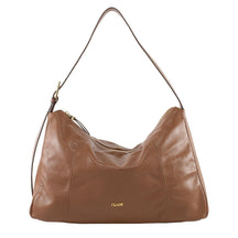Bolsa de Couro Hobo Jade - Nocciola Soft