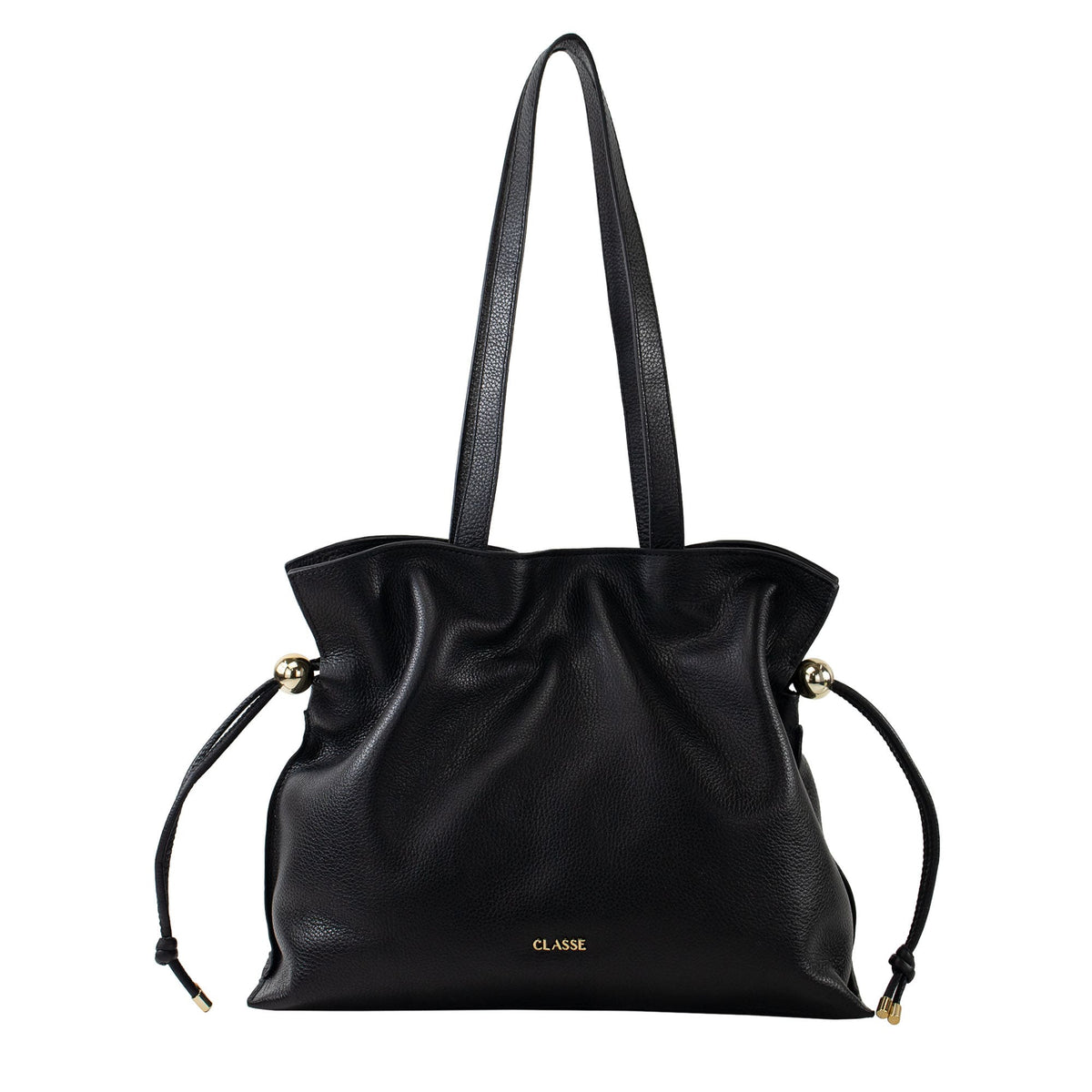 Bolsa de Couro Shopping Bag Mizz -Floater Preto