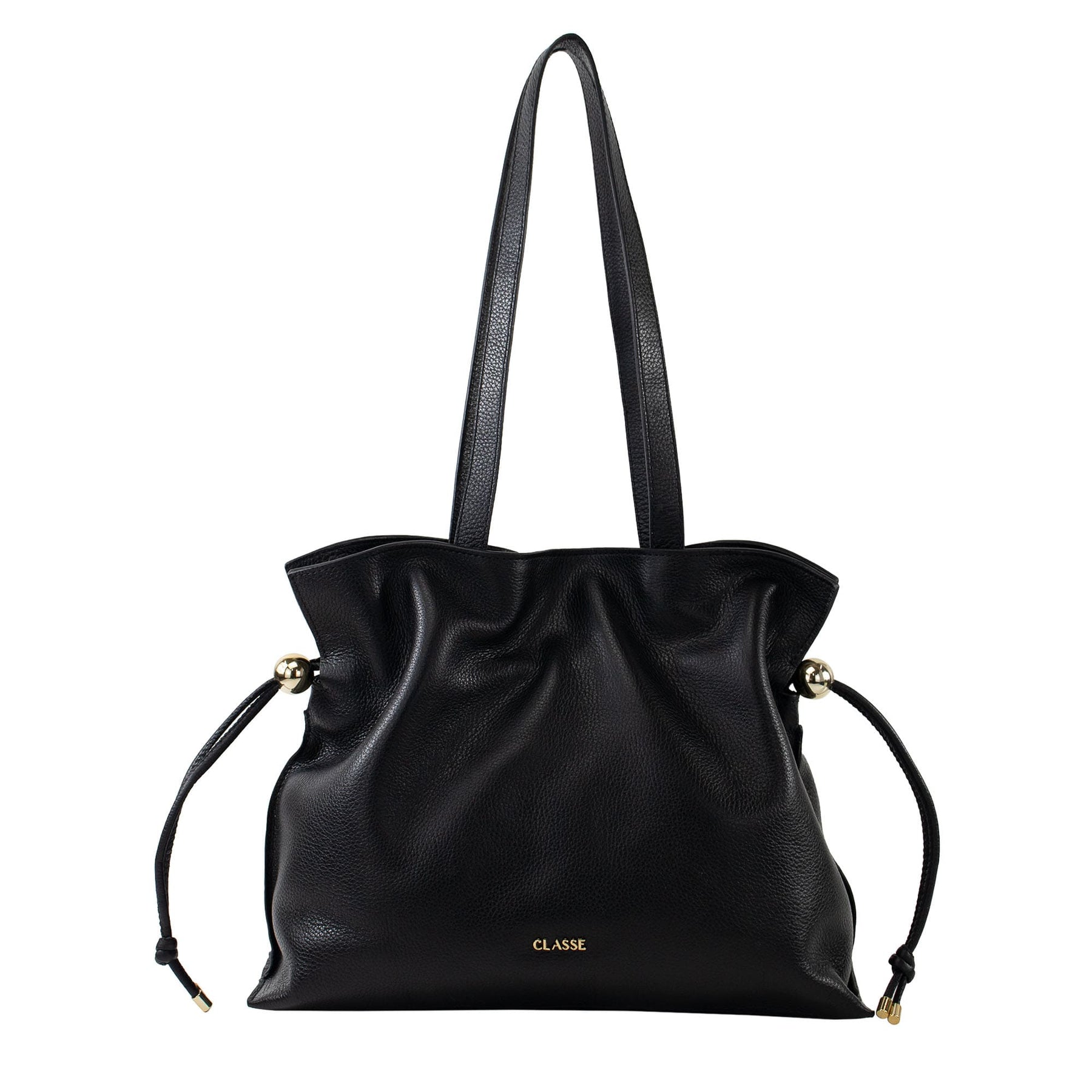 Bolsa de Couro Shopping Bag Mizz -Floater Preto