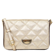 Bolsa de Couro Tiracolo Maia - Ouro