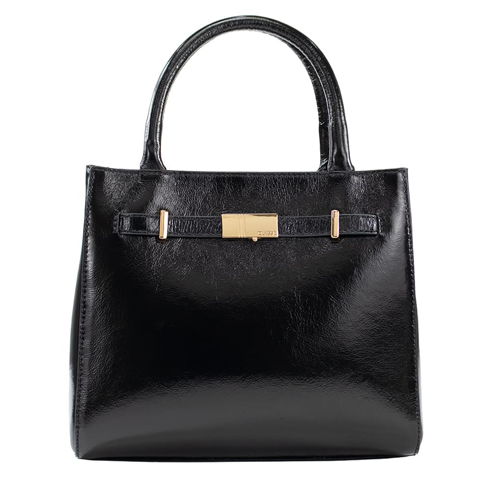 Bolsa de Couro Tote Jade - Andaluz Preto
